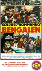 Tre sergenti del Bengala, I - German VHS movie cover (xs thumbnail)