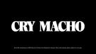 Cry Macho - Logo (xs thumbnail)