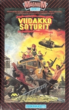 Euer Weg f&uuml;hrt durch die H&ouml;lle - Finnish VHS movie cover (xs thumbnail)