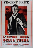 The Last Man on Earth - Italian Movie Poster (xs thumbnail)