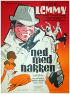 Nick Carter va tout casser - Danish Movie Poster (xs thumbnail)