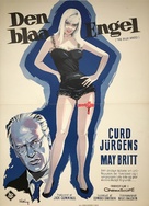 The Blue Angel - Danish Movie Poster (xs thumbnail)