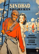 Sinbad the Sailor - Danish Movie Poster (xs thumbnail)