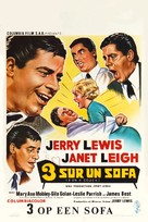 Three on a Couch - Belgian Movie Poster (xs thumbnail)