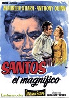 The Magnificent Matador - Spanish Movie Poster (xs thumbnail)