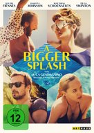 A Bigger Splash - German DVD movie cover (xs thumbnail)