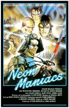 Neon Maniacs - French VHS movie cover (xs thumbnail)