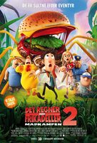 Cloudy with a Chance of Meatballs 2 - Danish Movie Poster (xs thumbnail)