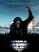 Rise of the Planet of the Apes - Turkish Movie Poster (xs thumbnail)