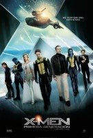 X-Men: First Class - Mexican Movie Poster (xs thumbnail)