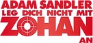 You Don&#039;t Mess with the Zohan - German Logo (xs thumbnail)