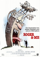 Roger &amp; Me - German Movie Poster (xs thumbnail)