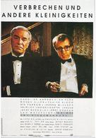 Crimes and Misdemeanors - German Movie Poster (xs thumbnail)