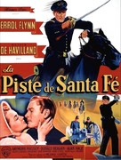 Santa Fe Trail - French Movie Poster (xs thumbnail)