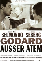 &Agrave; bout de souffle - German Movie Poster (xs thumbnail)