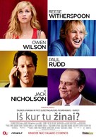 How Do You Know - Lithuanian Movie Poster (xs thumbnail)