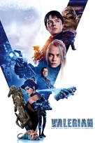 Valerian and the City of a Thousand Planets - German Movie Cover (xs thumbnail)