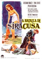 L&#039;assedio di Siracusa - Spanish Movie Poster (xs thumbnail)