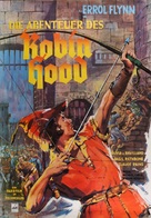 The Adventures of Robin Hood - German Movie Poster (xs thumbnail)