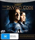 The Da Vinci Code - Australian Blu-Ray movie cover (xs thumbnail)