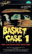 Basket Case - German VHS movie cover (xs thumbnail)
