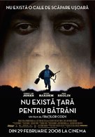 No Country for Old Men - Romanian Movie Poster (xs thumbnail)