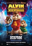 Alvin and the Chipmunks - Polish Movie Poster (xs thumbnail)