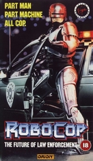RoboCop - British VHS movie cover (xs thumbnail)