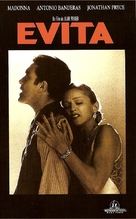 Evita - Argentinian VHS movie cover (xs thumbnail)