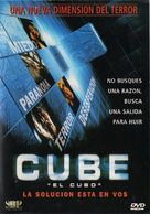 Cube - Argentinian DVD movie cover (xs thumbnail)