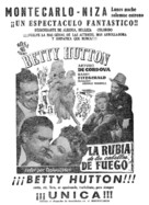 Incendiary Blonde - Spanish poster (xs thumbnail)