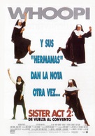 Sister Act 2: Back in the Habit - Spanish Movie Poster (xs thumbnail)