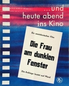 Die Frau am dunklen Fenster - German Movie Cover (xs thumbnail)