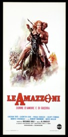 Le amazzoni - donne d&#039;amore e di guerra - Italian Movie Poster (xs thumbnail)