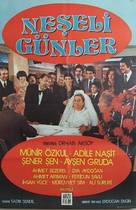Neseli g&uuml;nler - Turkish Movie Poster (xs thumbnail)