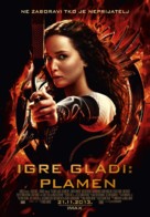 The Hunger Games: Catching Fire - Croatian Movie Poster (xs thumbnail)