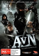 Alien vs. Ninja - Australian DVD movie cover (xs thumbnail)