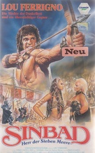 Sinbad of the Seven Seas - German VHS movie cover (xs thumbnail)