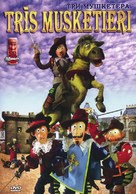 De tre musketerer - Latvian DVD movie cover (xs thumbnail)