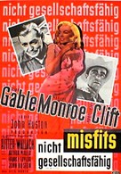 The Misfits - German Movie Poster (xs thumbnail)