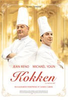 Comme un chef - Danish Movie Poster (xs thumbnail)