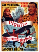 Pigalle-Saint-Germain-des-Pr&eacute;s - Belgian Movie Poster (xs thumbnail)