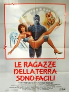 Earth Girls Are Easy - Italian Movie Poster (xs thumbnail)