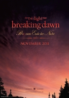 The Twilight Saga: Breaking Dawn - Part 1 - German Movie Poster (xs thumbnail)
