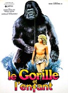 El rey de los gorilas - French Movie Poster (xs thumbnail)