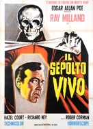 Premature Burial - Italian Movie Poster (xs thumbnail)