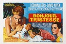 Bonjour tristesse - Belgian Movie Poster (xs thumbnail)
