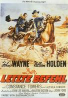 The Horse Soldiers - German Movie Poster (xs thumbnail)