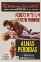 River of No Return - Puerto Rican Movie Poster (xs thumbnail)