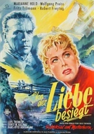 Von der Liebe besiegt - German Movie Poster (xs thumbnail)